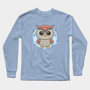 Cute Owl Long Sleeve T-Shirt